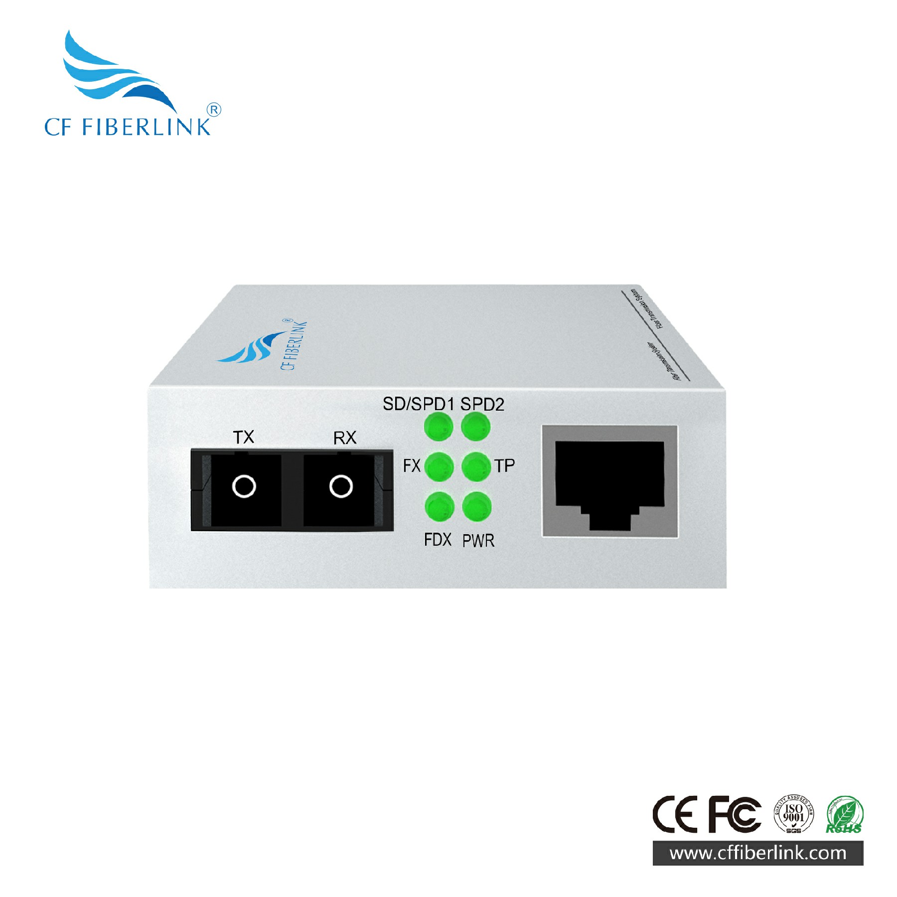 百兆1光1電多模雙纖