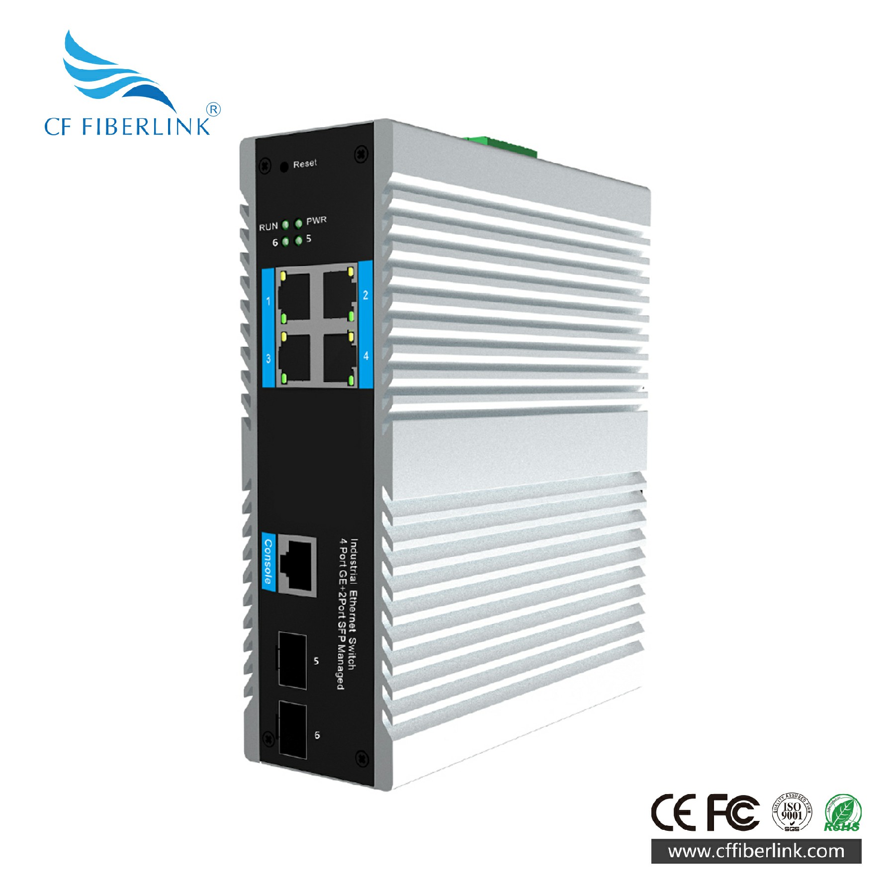 L2+網(wǎng)管2千兆光4千兆電工業(yè)交換機