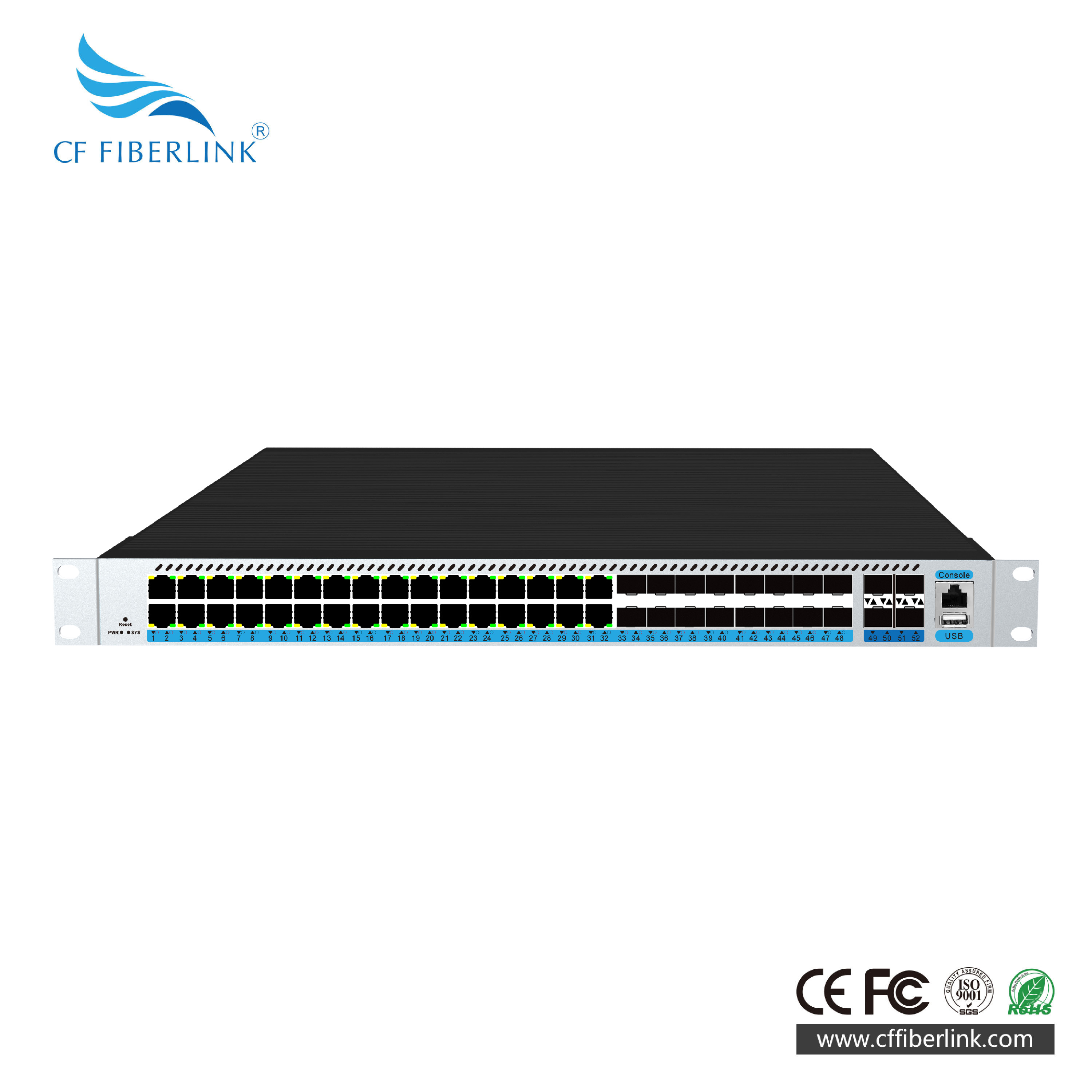 4萬(wàn)兆光16光32電-SFP工業(yè)交換機(jī)
